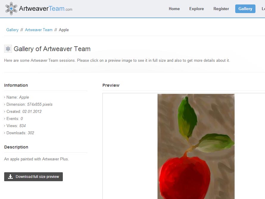 Artweaver Features